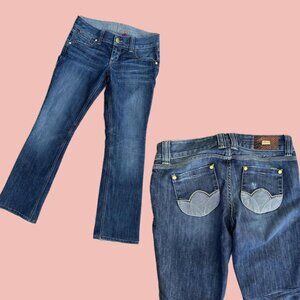 Classic Guess Premium denim in the Daredevil straight leg cut